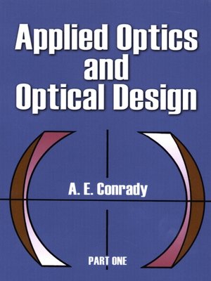 cover image of Applied Optics and Optical Design, Part One